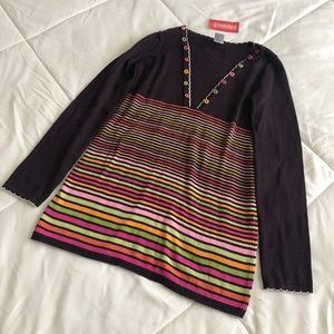 Gymboree Striped Tunic with Buttons
